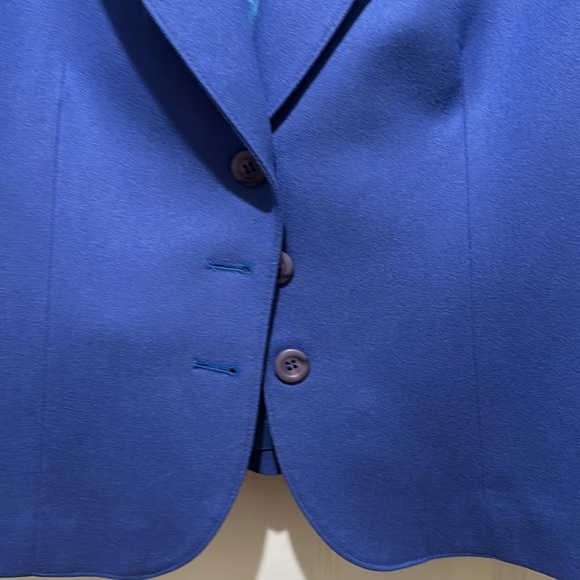 Pendleton Wool Blazer Vintage Blue retro sport jacket - PLUS SIZE 18W - Picture 4 of 12